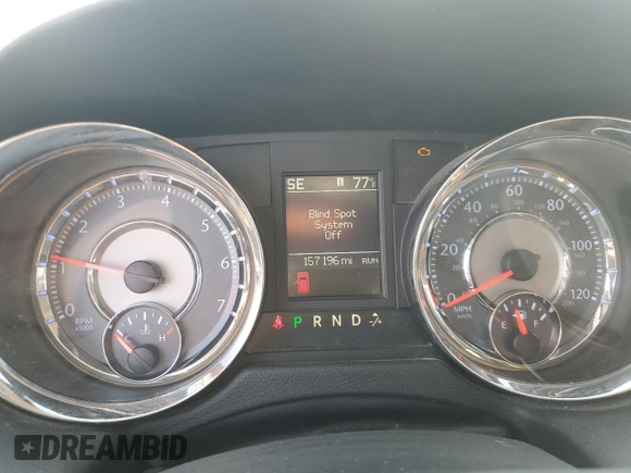 2015 Chrysler Town & Country Touring L with VIN 2C4RC1CG0FR513812, listed as a Copart auction lot 77467854 with 157,196 mi miles and Clean Title. Bid and sale history available at DreamBid. Image 9.