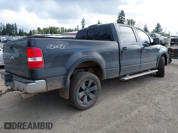 2007 Ford F-150 XLT with VIN 1FTPW14V67FA79013, listed as a IAAI auction lot 42117881 with 192,614 mi miles and . Bid and sale history available at DreamBid. Image 4.