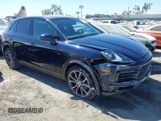 2023 Porsche Cayenne Turbo S E-Hybrid with VIN WP1AA2AY3PDA03428, listed as a IAAI auction lot 42003079 with 2,564 mi miles and . Bid and sale history available at DreamBid. Image 1.