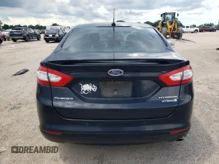 2016 Ford Fusion Titanium Hybrid with VIN 3FA6P0RUXGR204106, listed as a Copart auction lot 62769015 with 106,826 mi miles and Salvage title. Bid and sale history available at DreamBid. Image 6.