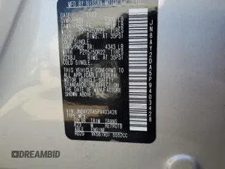 2023 Nissan Armada Platinum with VIN JN8AY2DA5P9403428, listed as a Copart auction lot 70490644 with Not Provided miles and Salvage Title. Bid and sale history available at carsss.com. Image 13.