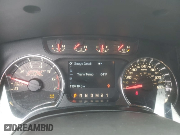 2014 Ford F-150 XL с VIN 1FTMF1CT9EFB54612, выставлен на аукционе Copart как лот 43210385 с пробегом 116 719 миль миль и Списание • Salvage title. История ставок и продаж доступна на DreamBid. Изображение 9.