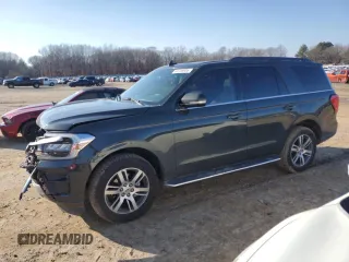 2022 Ford Expedition XLT with VIN 1FMJU1HT9NEA45800, listed as a Copart auction lot 44788905 with 56,953 mi miles and Salvage Title. Bid and sale history available at carsss.com. Image 1.