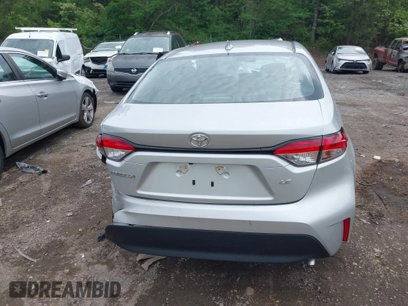 2025 Toyota Corolla LE with VIN 5YFB4MDE0SP259512, listed as a IAAI auction lot 42119195 with 7,078 mi miles. Bid and sale history available at carsss.com. Image 15.
