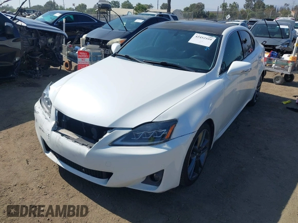 2011 Lexus IS 250 with VIN JTHBF5C27B5138799, listed as a IAAI auction lot 42452559 with 111,605 mi miles and . Bid and sale history available at DreamBid. Image 2.