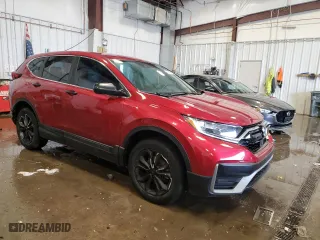 2020 Honda CR-V LX with VIN 5J6RW2H27LL004129, listed as a Copart auction lot 45756895 with 61,374 mi miles and Salvage Title. Bid and sale history available at carsss.com. Image 4.