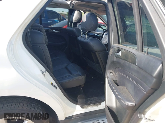2012 Mercedes-Benz M ML 350 with VIN 4JGDA5HB7CA074205, listed as a IAAI auction lot 42080076 with 99,510 mi miles. Bid and sale history available at carsss.com. Image 8.
