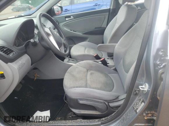 2017 Hyundai Accent SE with VIN KMHCT4AE7HU353826, listed as a Copart auction lot 52631383 with 105,019 mi miles. Bid and sale history available at carsss.com. Image 7.