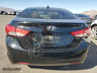 2013 Hyundai Elantra GLS PZEV with VIN 5NPDH4AE3DH159292, listed as a Copart auction lot 43340365 with 107,673 mi miles and Salvage Title. Bid and sale history available at carsss.com. Image 6.