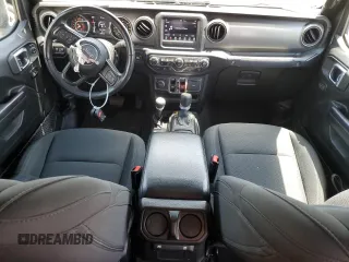 2021 Jeep Gladiator Sport S с VIN 1C6HJTAG0ML586532, выставлен на аукционе Copart как лот 55791994 с пробегом 37 700 миль миль и Списание • Salvage title. История ставок и продаж доступна на DreamBid. Изображение 8.