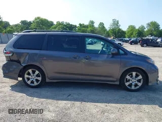 2012 Toyota Sienna SE with VIN 5TDXK3DCXCS267405, listed as a IAAI auction lot 42401101 with 134,553 mi miles and . Bid and sale history available at DreamBid. Image 13.