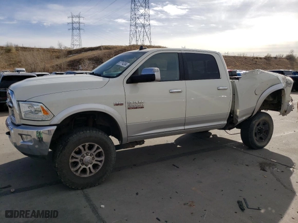 2018 Ram 2500 Laramie with VIN 3C6UR5FJ6JG223751, listed as a Copart auction lot 81714234 with 102,943 mi miles and Salvage Title. Bid and sale history available at carsss.com. Image 1.