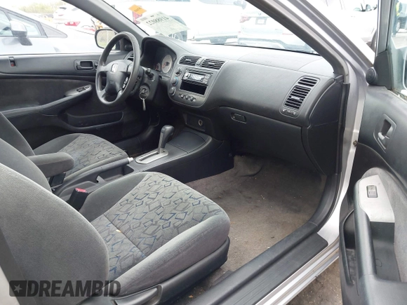 2002 Honda Civic EX with VIN 1HGEM22922L069356, listed as a IAAI auction lot 41988022 with 149,965 mi miles and . Bid and sale history available at carsss.com. Image 5.