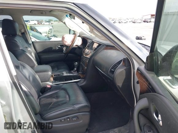2014 Infiniti QX80 z VIN JN8AZ2NE0E9063701, wystawiony jako IAAI lot #41891388 z przebiegiem 178 249 mil mil oraz . Historia ofert i sprzedaży dostępna na DreamBid. Obrazek 5.