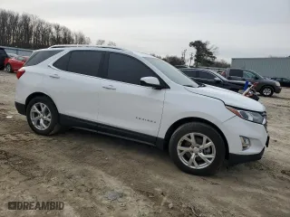 2020 Chevrolet Equinox LT with VIN 3GNAXVEX3LS557136, listed as a Copart auction lot 47953455 with 38,081 mi miles and Salvage Title. Bid and sale history available at carsss.com. Image 4.