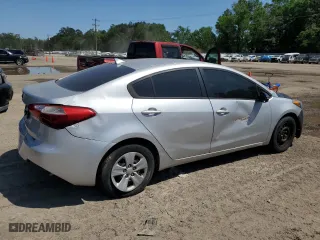 2016 Kia Forte LX with VIN KNAFK4A65G5510109, listed as a Copart auction lot 52545615 with 90,921 mi miles and Clean Title. Bid and sale history available at carsss.com. Image 3.