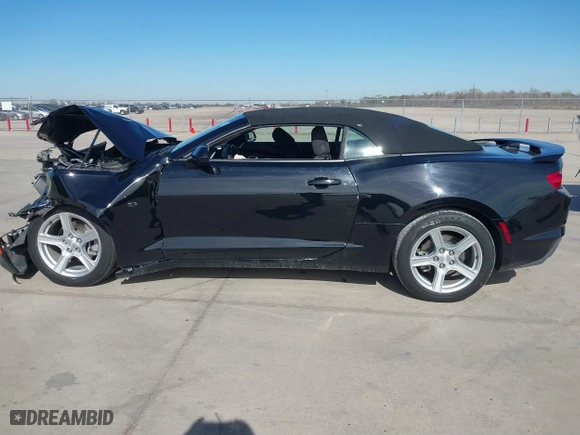 2023 Chevrolet Camaro 1LT with VIN 1G1FB3DX0P0155941, listed as a IAAI auction lot 41270283 with 27,406 mi miles. Bid and sale history available at carsss.com. Image 14.
