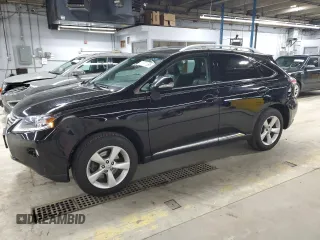 2014 Lexus RX 350 with VIN 2T2BK1BA6EC239883, listed as a Copart auction lot 51311095 with 104,189 mi miles and Salvage Title. Bid and sale history available at DreamBid. Image 1.