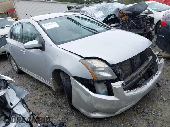 2011 Nissan Sentra SL with VIN 3N1AB6AP4BL640721, listed as a IAAI auction lot 41752612 with 144,509 mi miles and . Bid and sale history available at DreamBid. Image 1.