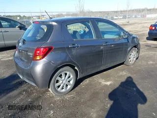 2015 Toyota Yaris L with VIN VNKKTUD3XFA029589, listed as a IAAI auction lot 41649230 with 31,413 mi miles. Bid and sale history available at carsss.com. Image 4.