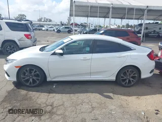 2020 Honda Civic Sedan Sport with VIN 2HGFC2F84LH600905, listed as a IAAI auction lot 41903345 with 24,455 mi miles. Bid and sale history available at carsss.com. Image 15.