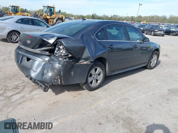 2011 Chevrolet Impala LT Fleet z VIN 2G1WG5EK3B1171029, wystawiony jako IAAI lot #42155270 z przebiegiem 242 297 mil mil oraz . Historia ofert i sprzedaży dostępna na DreamBid. Obrazek 4.
