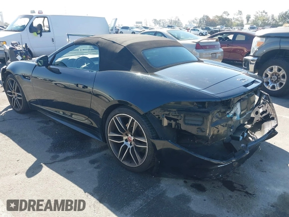 2020 Jaguar F-Type with VIN SAJD85FV9LCK65563, listed as a IAAI auction lot 41862418 with 22,807 mi miles and . Bid and sale history available at DreamBid. Image 3.
