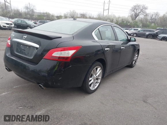 2011 Nissan Maxima S with VIN 1N4AA5AP0BC866153, listed as a IAAI auction lot 41956111 with 244,557 mi miles and . Bid and sale history available at DreamBid. Image 4.