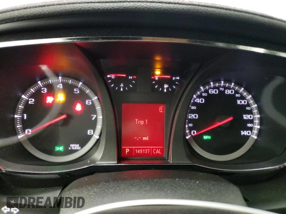 2011 GMC Terrain SLT-2 with VIN 2CTFLXE50B6475113, listed as a Copart auction lot 41882665 with 149,137 mi miles and Salvage Title. Bid and sale history available at carsss.com. Image 9.