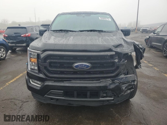 2023 Ford F-150 XL with VIN 1FTFW1ED2PFD30384, listed as a Copart auction lot 55593215 with 21,107 mi miles and Clean title. Bid and sale history available at DreamBid. Image 5.