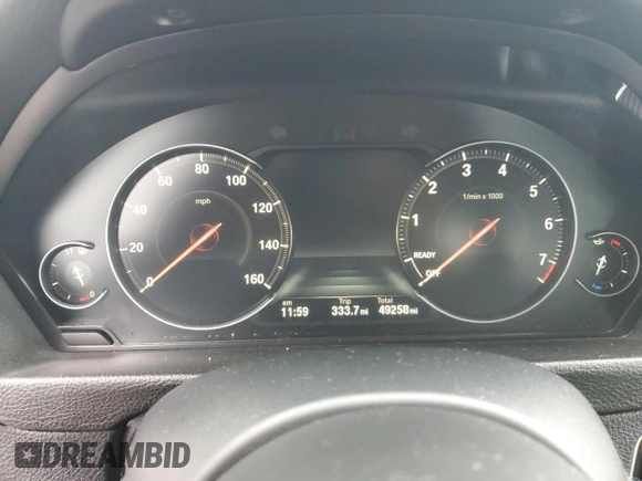 2018 BMW 4 Series 430i with VIN WBA4W3C59JAF91465, listed as a Copart auction lot 77707684 with 49,258 mi miles and Clean Title. Bid and sale history available at DreamBid. Image 9.