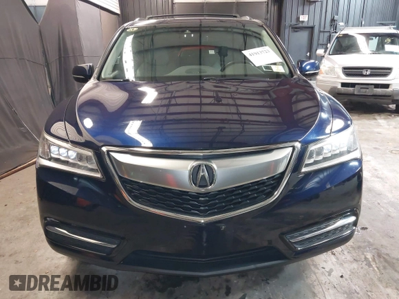 2016 Acura MDX w/Tech with VIN 5FRYD4H42GB037938, listed as a IAAI auction lot 41913723 with 109,547 mi miles. Bid and sale history available at carsss.com. Image 12.
