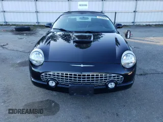 2002 Ford Thunderbird Hardtop Premium with VIN 1FAHP60A52Y107355, listed as a Copart auction lot 42348645 with 92,260 mi miles and Salvage Title. Bid and sale history available at DreamBid. Image 5.