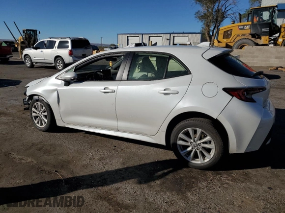 2024 Toyota Corolla SE with VIN JTND4MBE1R3214282, listed as a Copart auction lot 75225854 with Not Provided miles and Salvage Title. Bid and sale history available at DreamBid. Image 2.