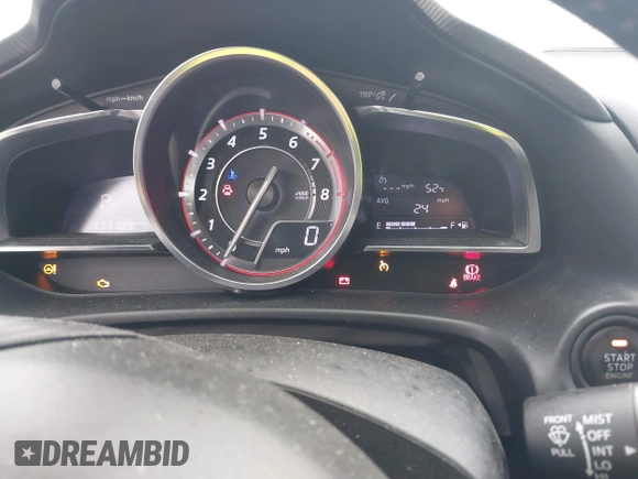 2014 Mazda 3 S Touring with VIN JM1BM1L30E1187539, listed as a IAAI auction lot 41974709 with 111,189 mi miles and . Bid and sale history available at DreamBid. Image 7.