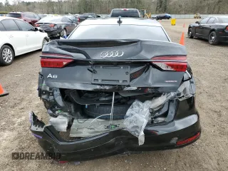 2021 Audi A6 Premium Plus with VIN WAUE8AF27MN011032, listed as a Copart auction lot 41499313 with 23,109 mi miles. Bid and sale history available at carsss.com. Image 6.
