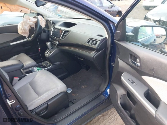 2016 Honda CR-V EX-L with VIN 2HKRM4H71GH699365, listed as a IAAI auction lot 41893626 with 67,111 mi miles. Bid and sale history available at carsss.com. Image 5.