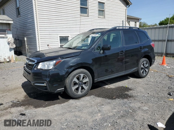 2018 Subaru Forester Premium with VIN JF2SJAGC7JH613930, listed as a Copart auction lot 55261465 with 29,990 mi miles and Salvage Title. Bid and sale history available at carsss.com. Image 1.