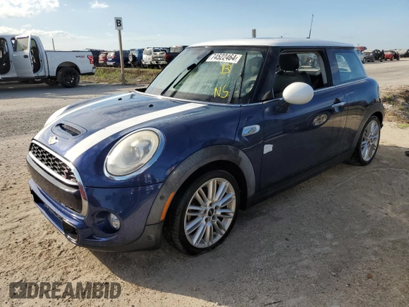 2018 MINI Hardtop Cooper S with VIN WMWXP7C53J2A47250, listed as a Copart auction lot 74522464 with Not Provided miles and Non Repairable. Bid and sale history available at DreamBid. Image 1.