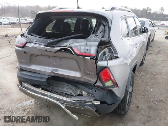 2019 Jeep Cherokee High Altitude with VIN 1C4PJMDX3KD423614, listed as a IAAI auction lot 41395694 with 64,494 mi miles and . Bid and sale history available at DreamBid. Image 6.
