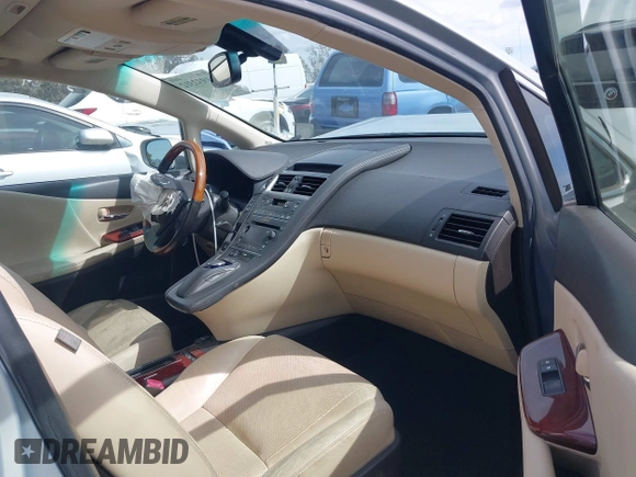 2010 Lexus HS 250h with VIN JTHBB1BA6A2013077, listed as a IAAI auction lot 41932312 with 431,799 mi miles and . Bid and sale history available at DreamBid. Image 5.