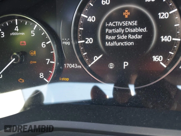 2024 Mazda CX-90 Preferred Plus with VIN JM3KKCHD1R1149169, listed as a IAAI auction lot 41935631 with 17,043 mi miles and . Bid and sale history available at DreamBid. Image 15.