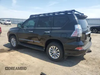 2014 Lexus GX with VIN JTJBM7FXXE5086922, listed as a Copart auction lot 53870665 with 142,608 mi miles and Salvage Title. Bid and sale history available at carsss.com. Image 2.