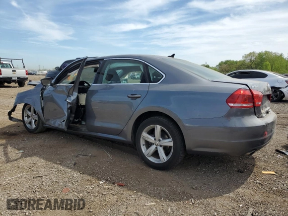 2013 Volkswagen Passat SE with VIN 1VWBP7A38DC146282, listed as a Copart auction lot 56064885 with Not provided miles and Salvage title. Bid and sale history available at DreamBid. Image 2.