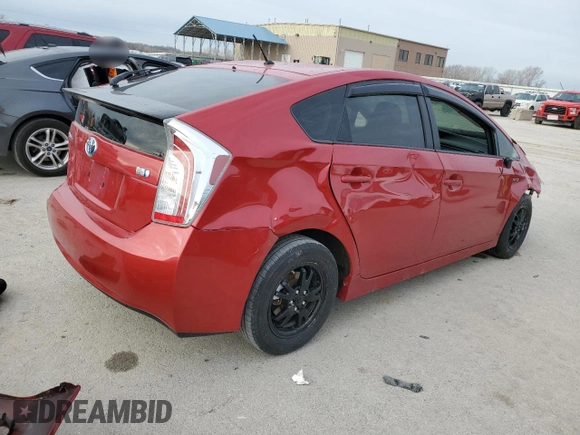 2015 Toyota Prius Four with VIN JTDKN3DU7F0442484, listed as a Copart auction lot 50161995 with 303,736 mi miles and Salvage Title. Bid and sale history available at carsss.com. Image 3.