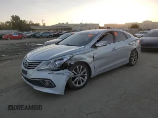 2016 Hyundai Azera with VIN KMHFG4JG4GA563397, listed as a Copart auction lot 87879325 with 58,528 mi miles and Salvage Title. Bid and sale history available at DreamBid. Image 1.