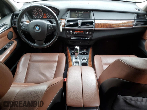 2013 BMW X5 xDrive35i with VIN 5UXZV4C56D0B10291, listed as a Copart auction lot 51728675 with 175,457 mi miles and Salvage Title. Bid and sale history available at carsss.com. Image 8.