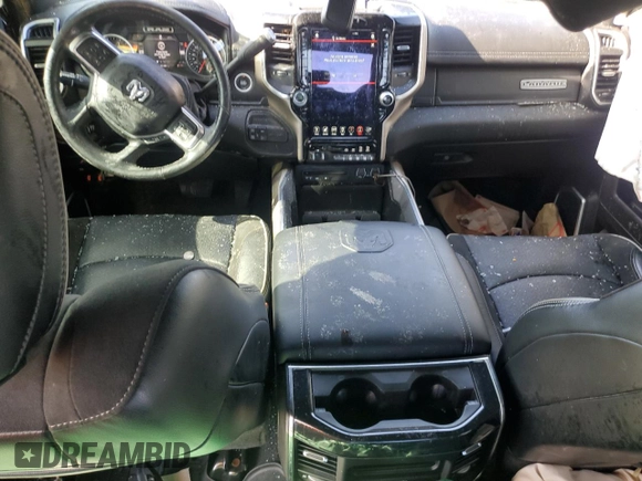 2019 Ram 2500 Laramie with VIN 3C6UR5FLXKG652703, listed as a Copart auction lot 88814275 with 74,484 mi miles and Salvage Title. Bid and sale history available at carsss.com. Image 8.