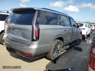 2023 Cadillac Escalade 4WD Sport Platinum with VIN 1GYS4GKL3PR556736, listed as a Copart auction lot 74287414 with 9,681 mi miles and Non Repairable. Bid and sale history available at carsss.com. Image 3.