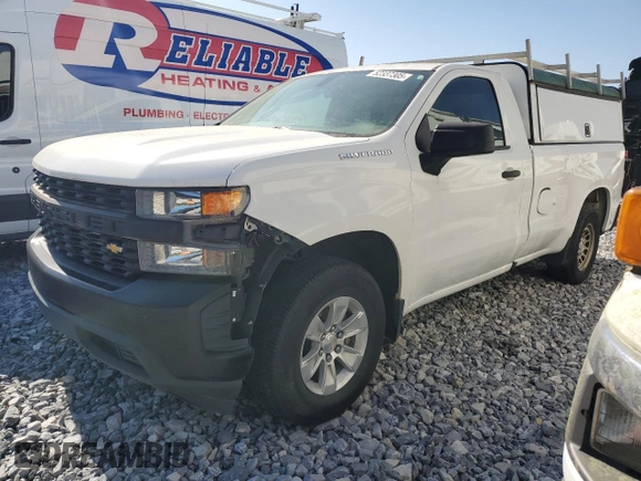 2019 Chevrolet Silverado 1500 Work Truck with VIN 3GCNWAEF5KG189198, listed as a Copart auction lot 52337305 with 122,894 mi miles and Clean Title. Bid and sale history available at DreamBid. Image 1.